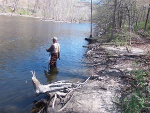 Fly Fishing On Croton River