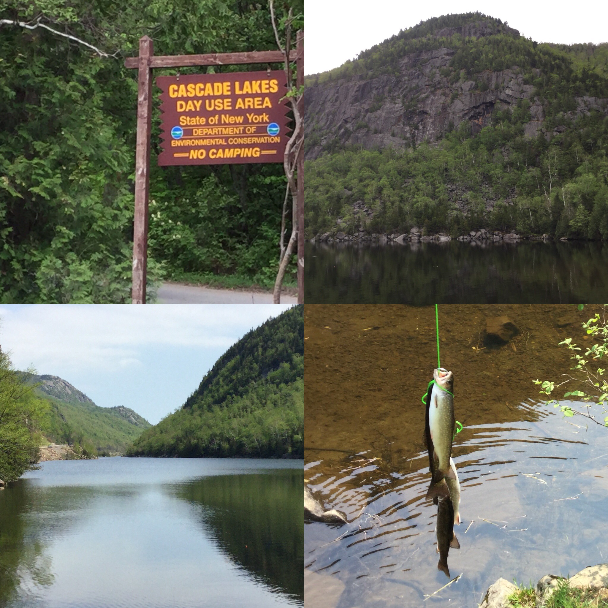 Fishing the Cascade Lakes Day Use Area in the Adirondacks